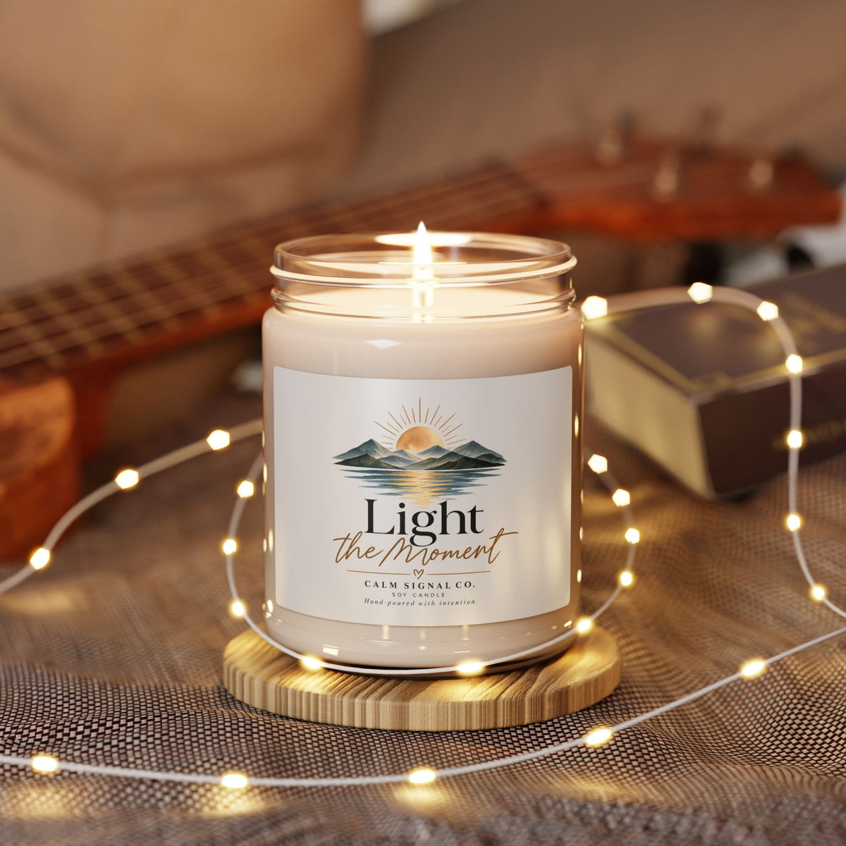 Light the Moment Soy Candle | 9 oz Scented Candle