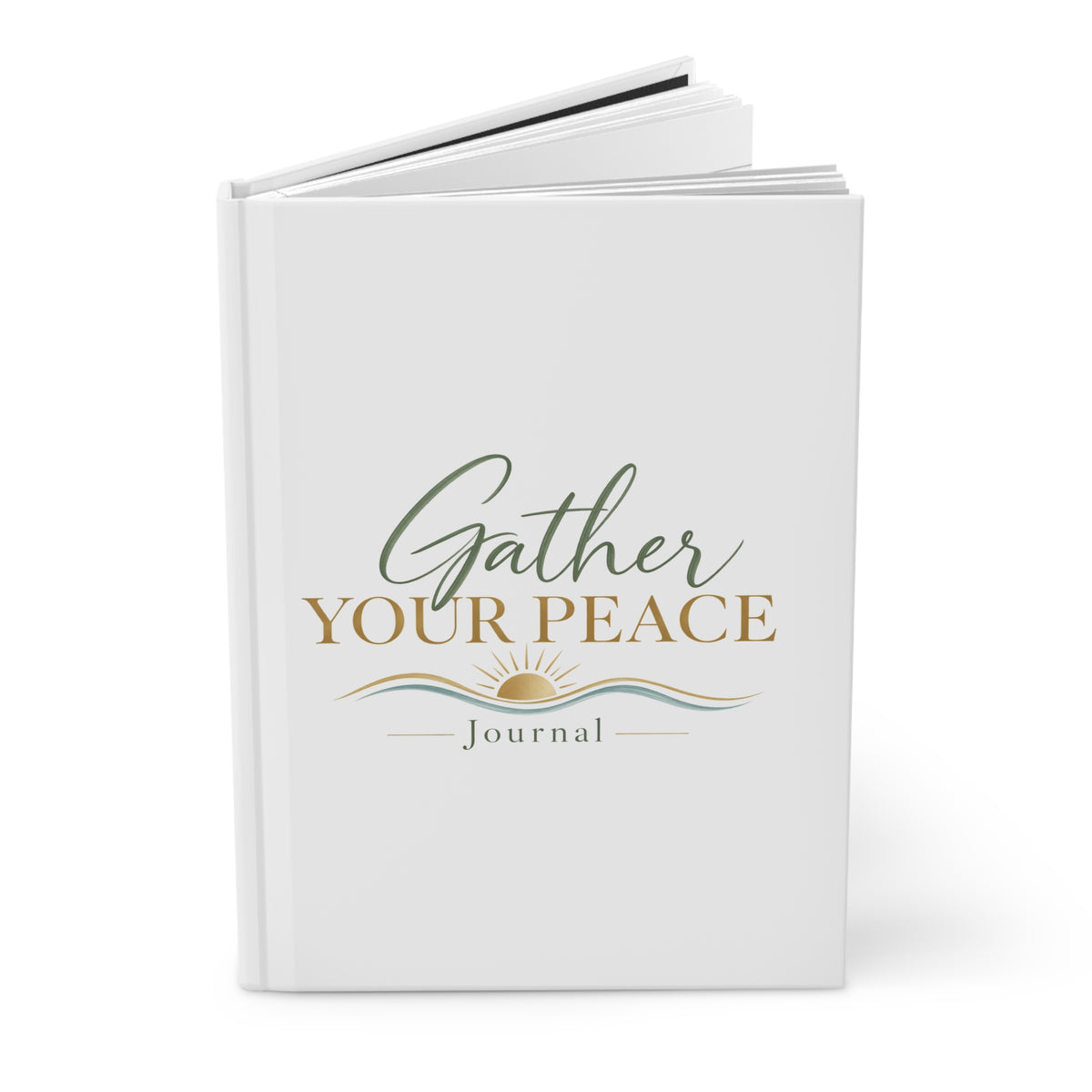 Gather Your Peace Hardcover Journal — Lined Matte Journal