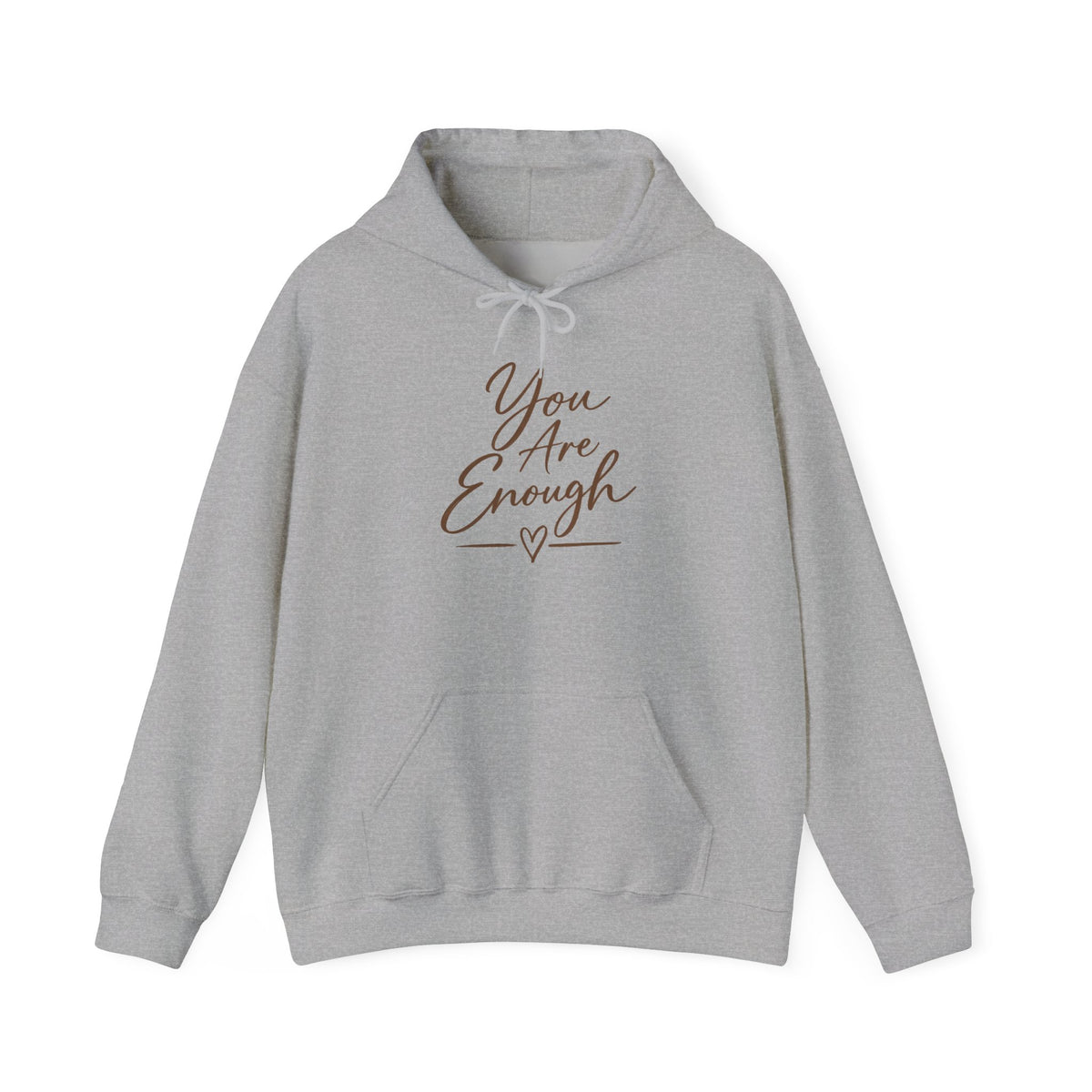 You Are Enough Hoodie | Inspirational Self-Care Sweatshirt