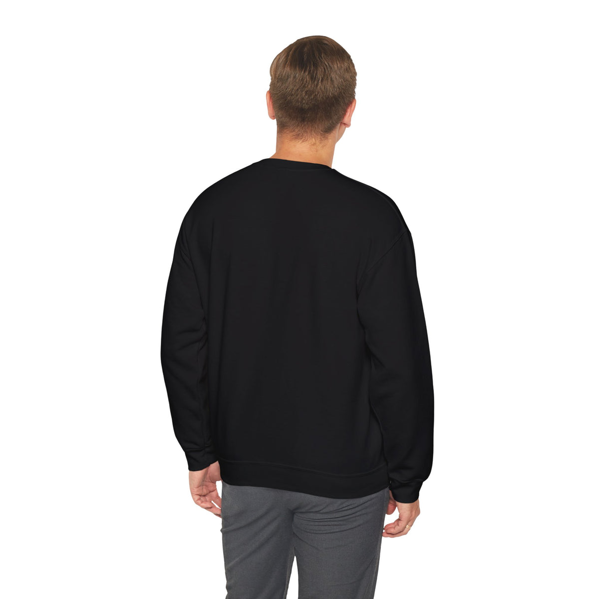 Imagine Sunrise Crewneck Sweatshirt — "Just Imagine" Retro Sunset Graphic