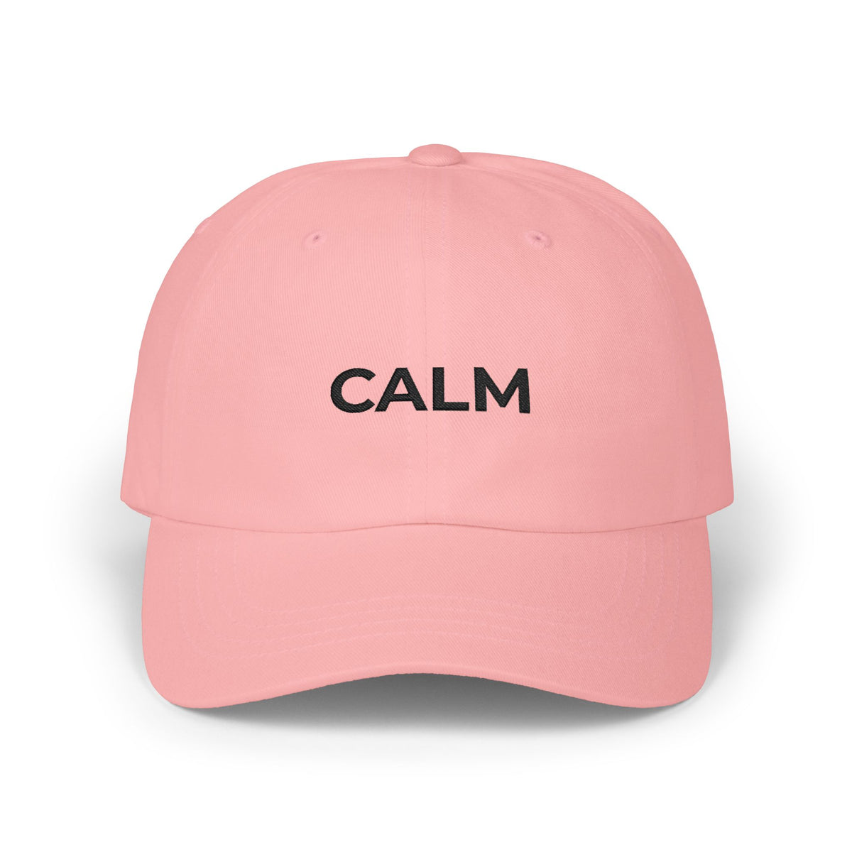 CALM Embroidered Dad Cap — Adjustable Unisex Hat