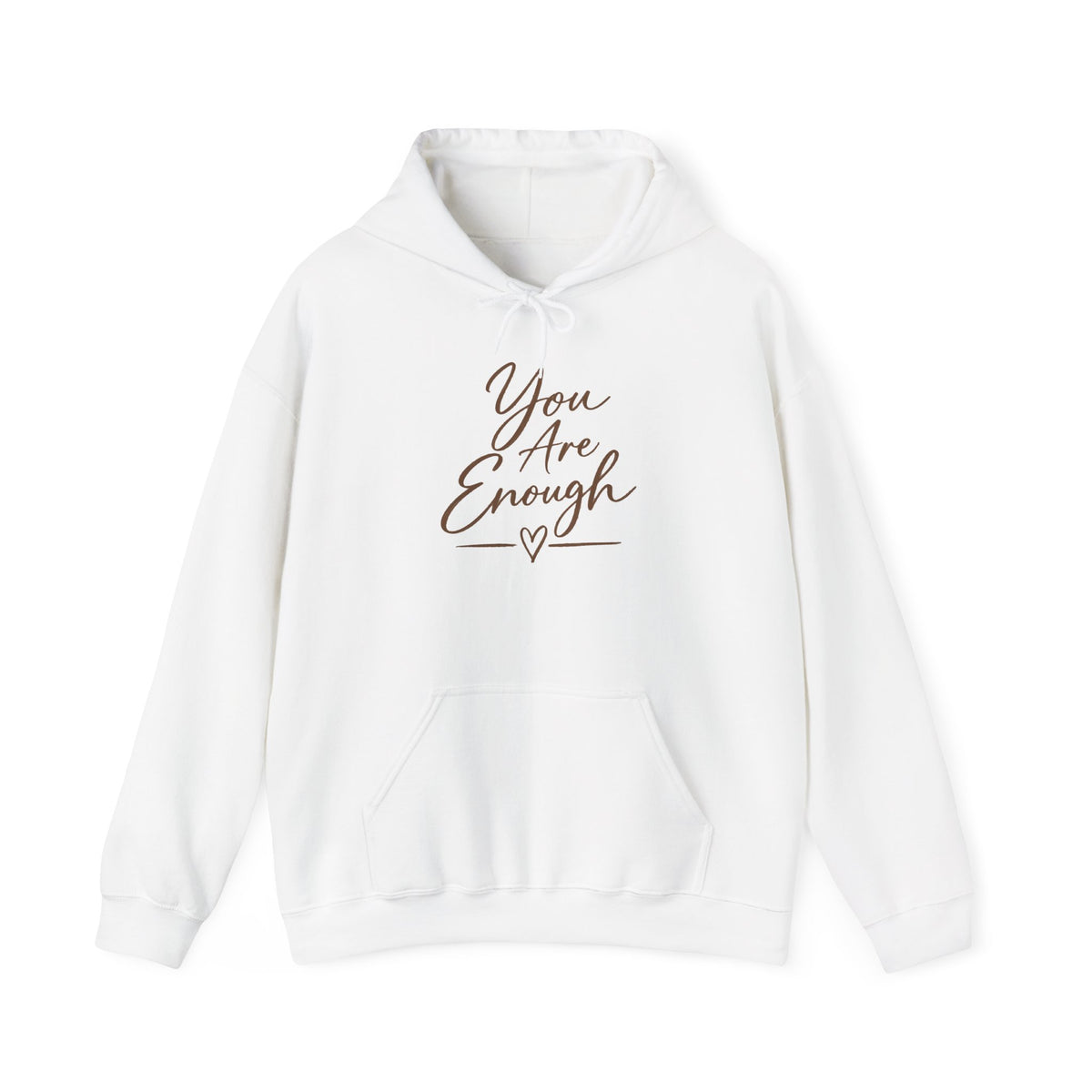You Are Enough Hoodie | Inspirational Self-Care Sweatshirt