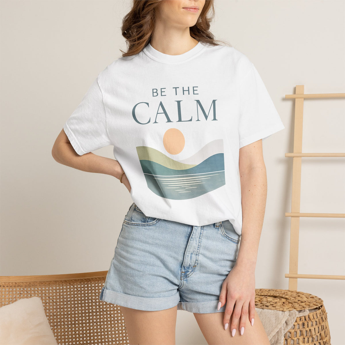 Be the Calm Sunset Graphic Tee