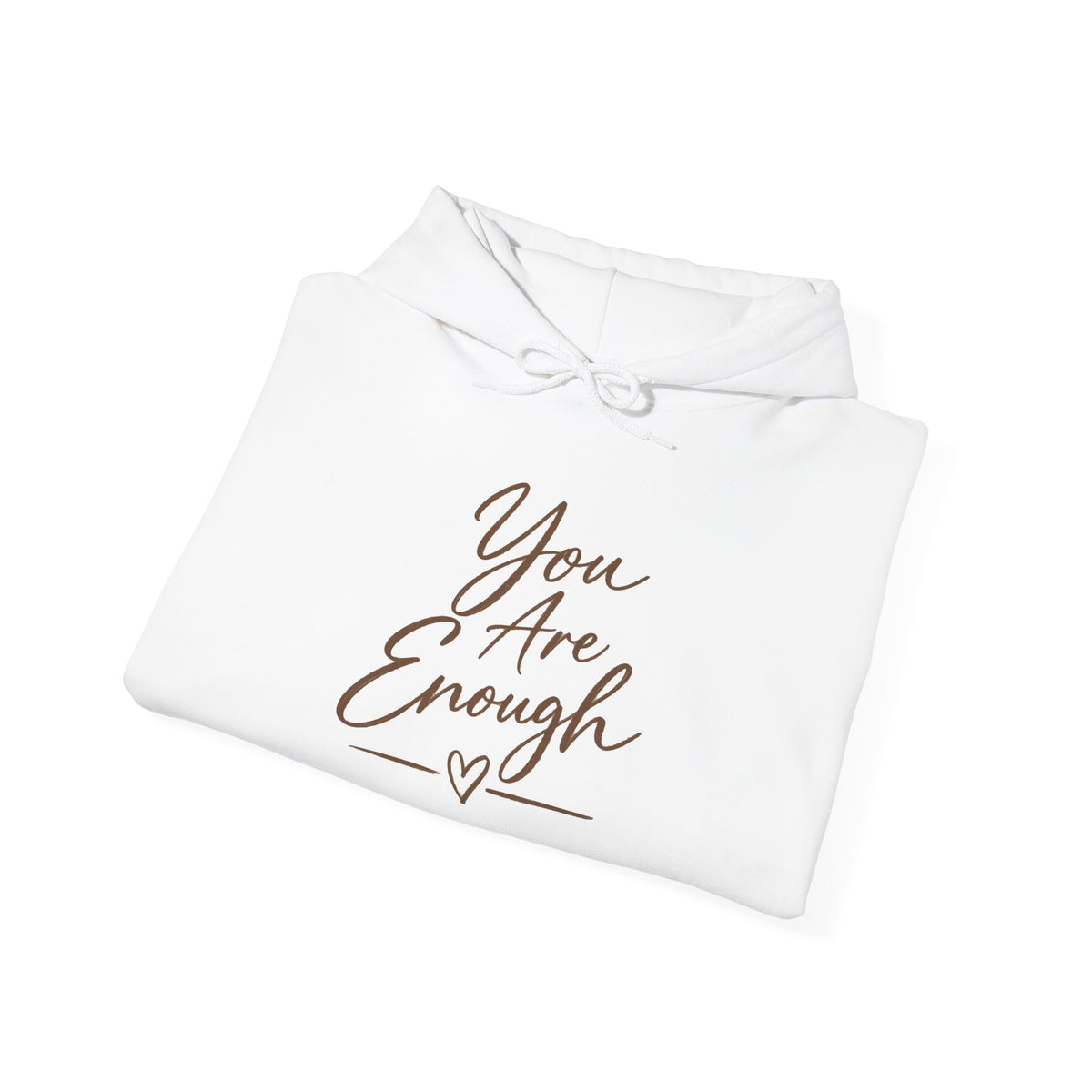 You Are Enough Hoodie | Inspirational Self-Care Sweatshirt