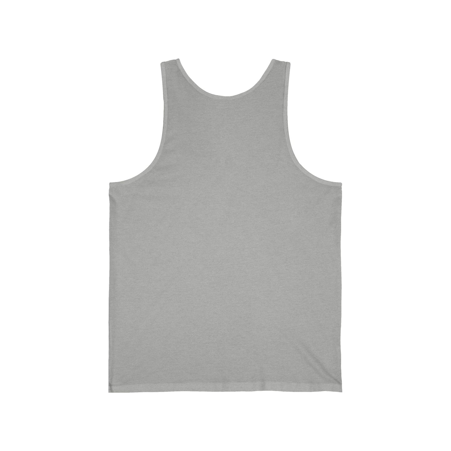 Calm Signal Tank Top — Minimal Sunrise Wellness Graphic Tank