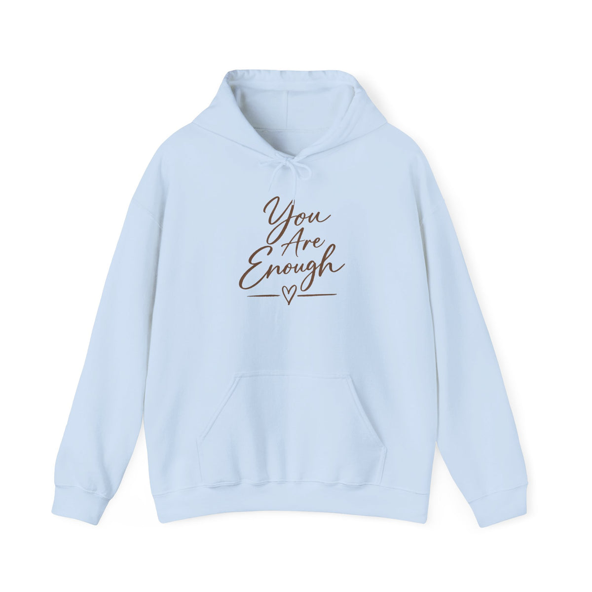 You Are Enough Hoodie | Inspirational Self-Care Sweatshirt