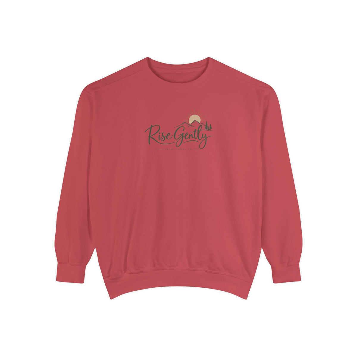 Rise Gently Sweatshirt — Calm Morning Cozy Pullover