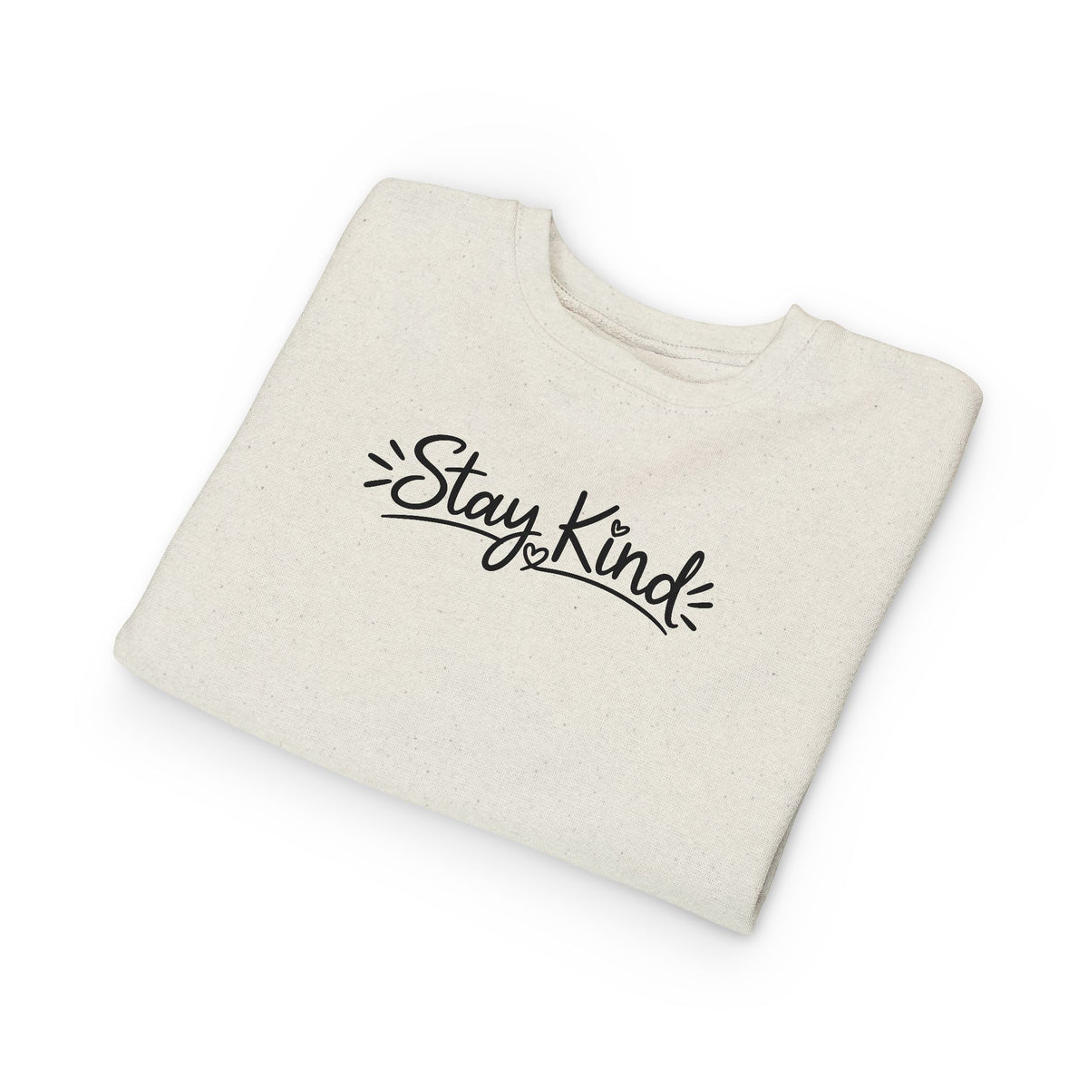 Stay Kind Toddler Sweatshirt –With optional Personalization