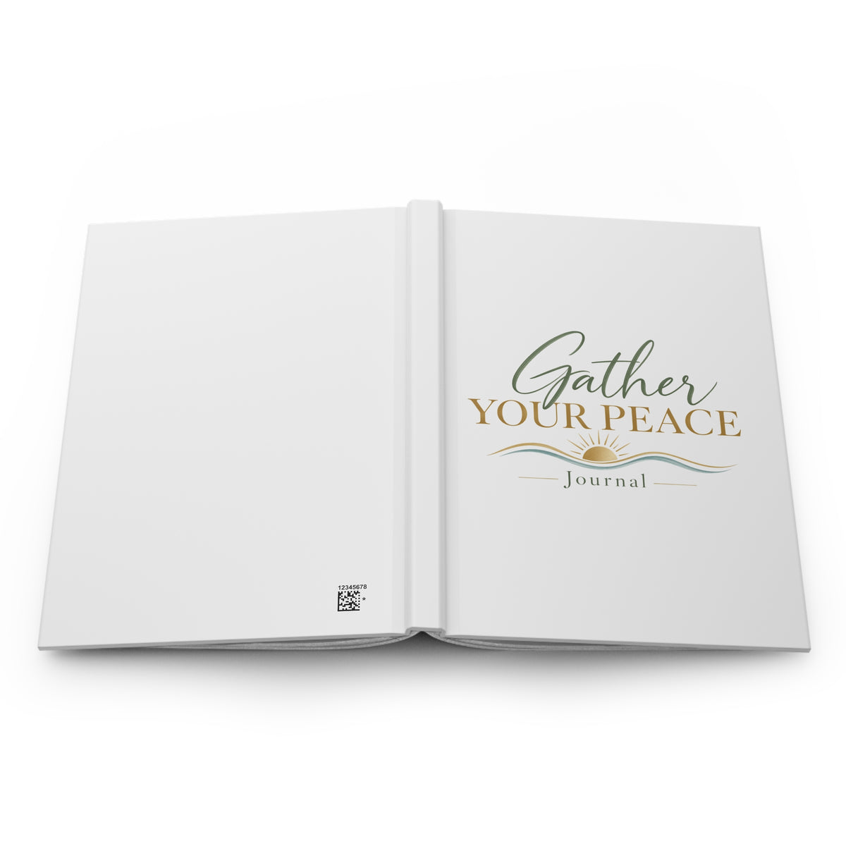 Gather Your Peace Hardcover Journal — Lined Matte Journal