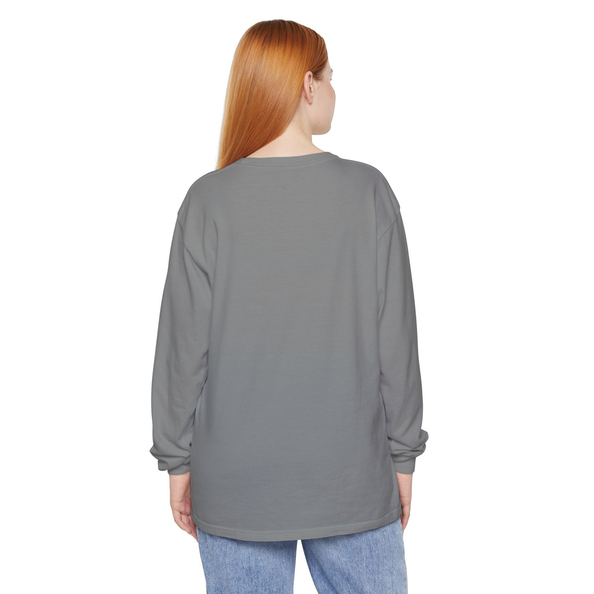 Stay Grounded Long-Sleeve Tee — Minimal Tree Graphic