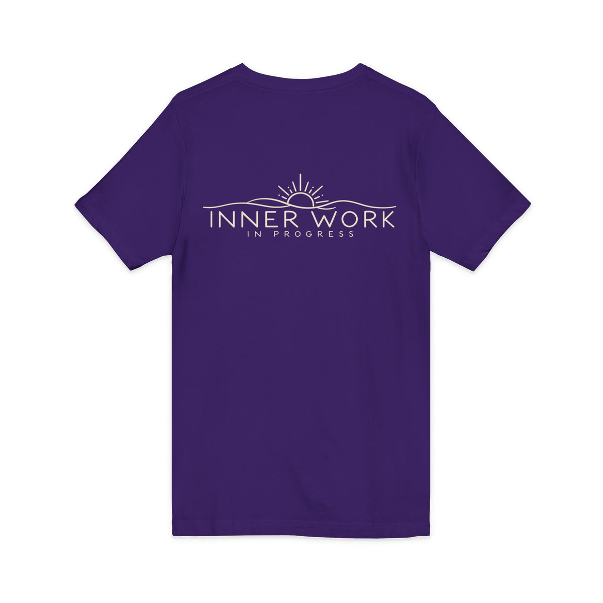 Self Aware-ish V-Neck Tee | Inner Work In Progress Graphic