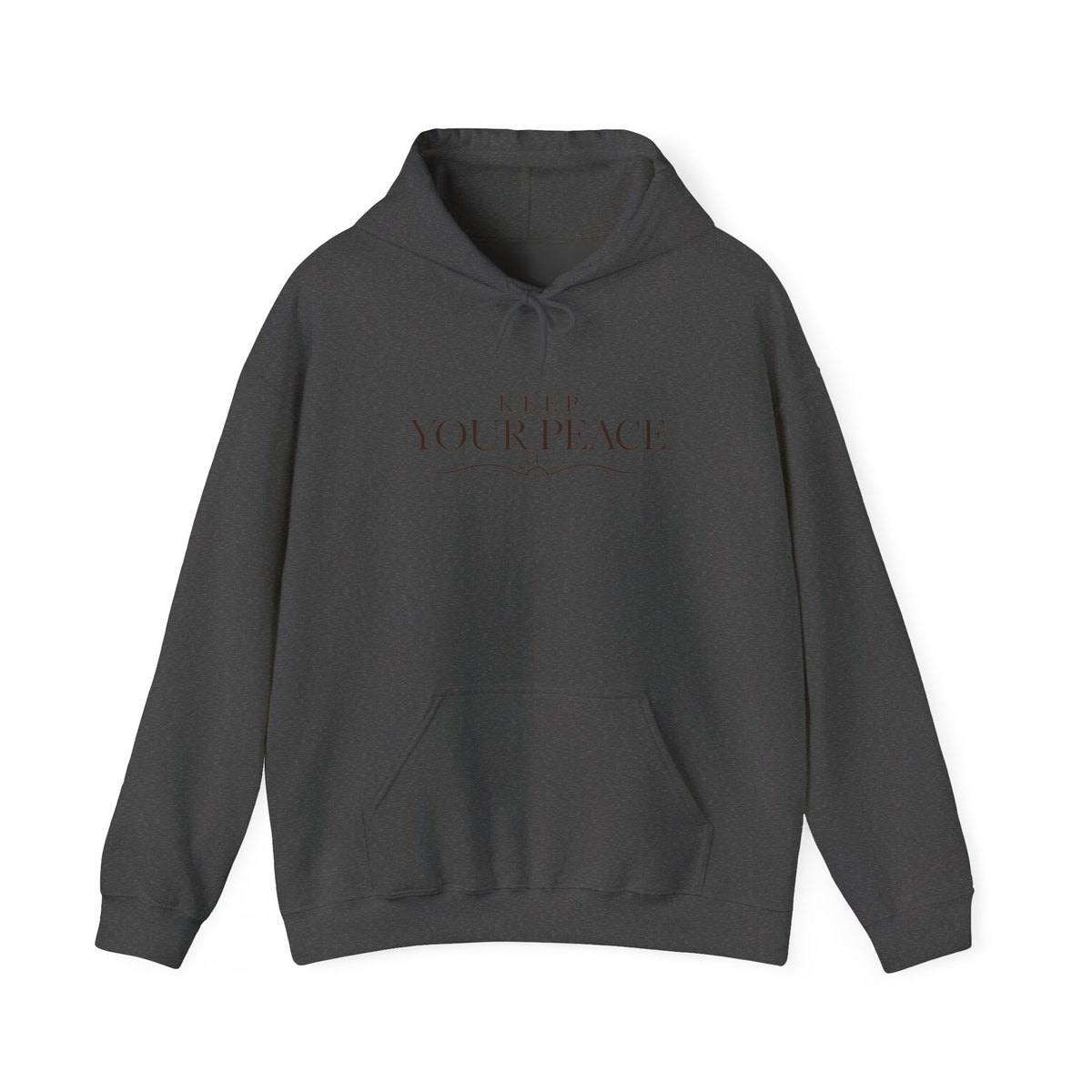 Keep Your Peace Hoodie — Minimalist Unisex Pullover