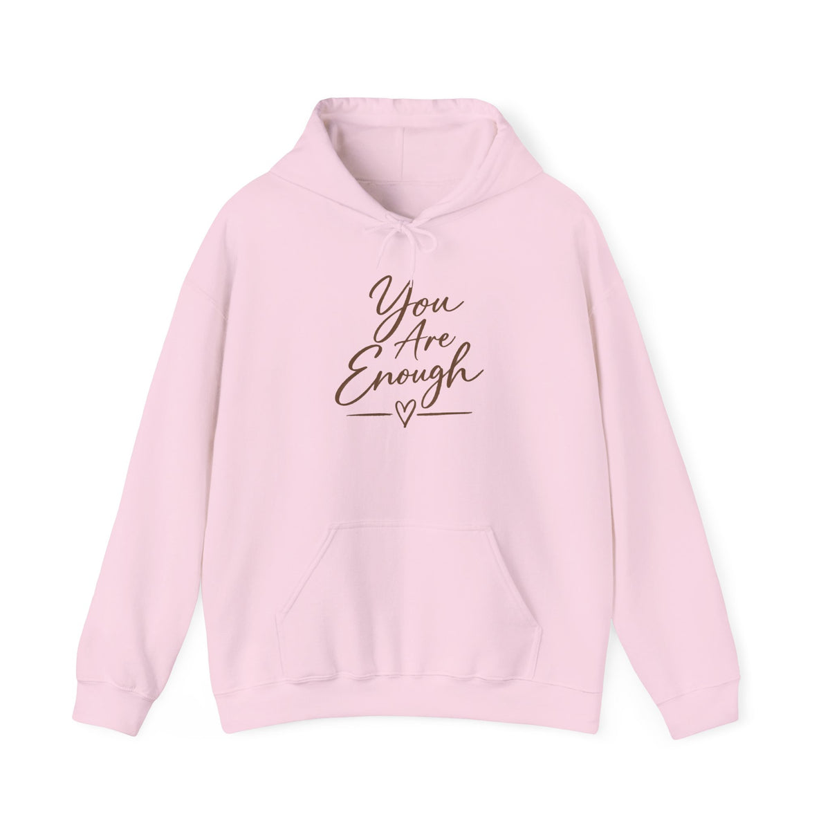 You Are Enough Hoodie | Inspirational Self-Care Sweatshirt
