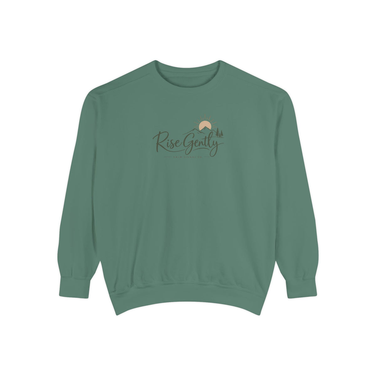 Rise Gently Sweatshirt — Calm Morning Cozy Pullover