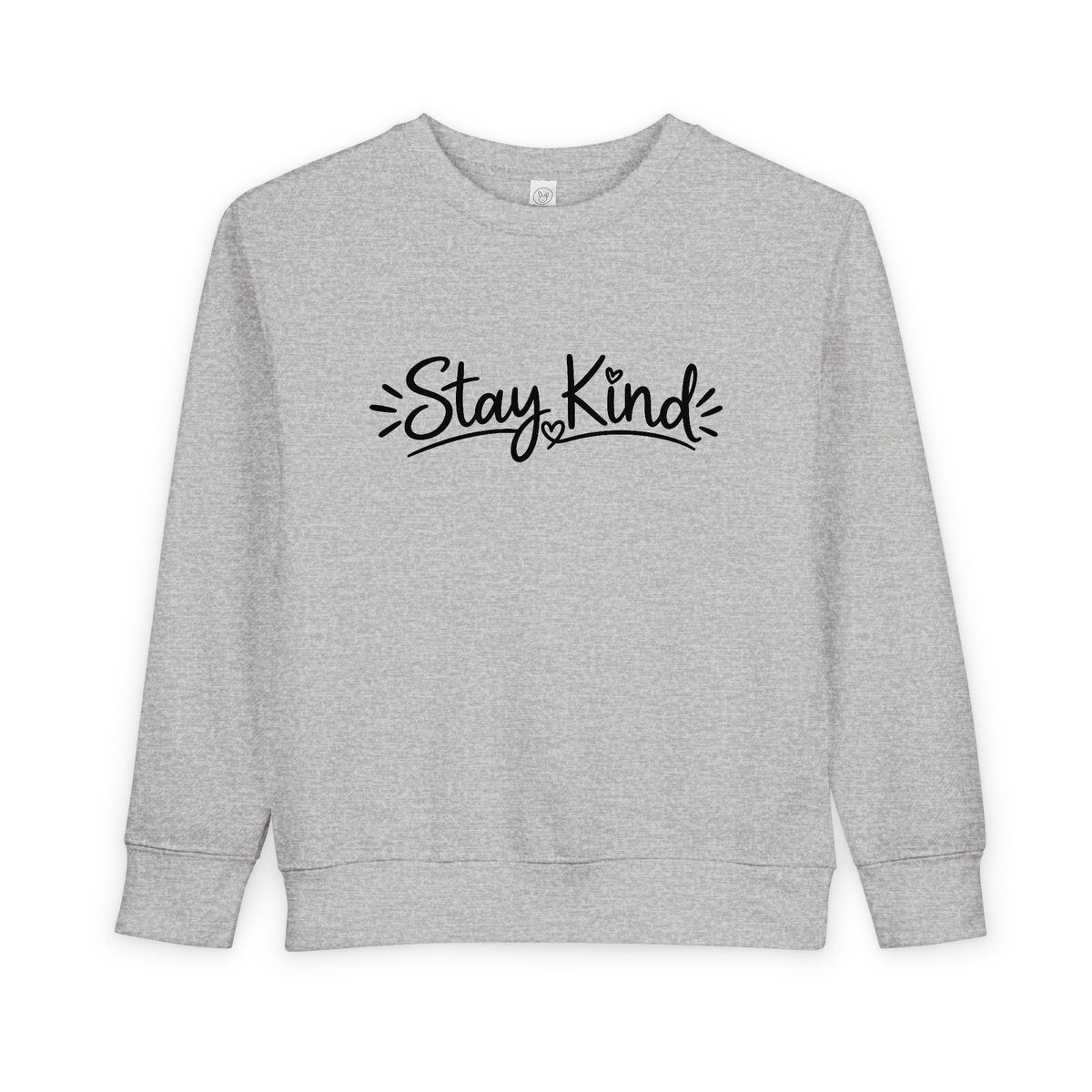 Stay Kind Toddler Sweatshirt –With optional Personalization