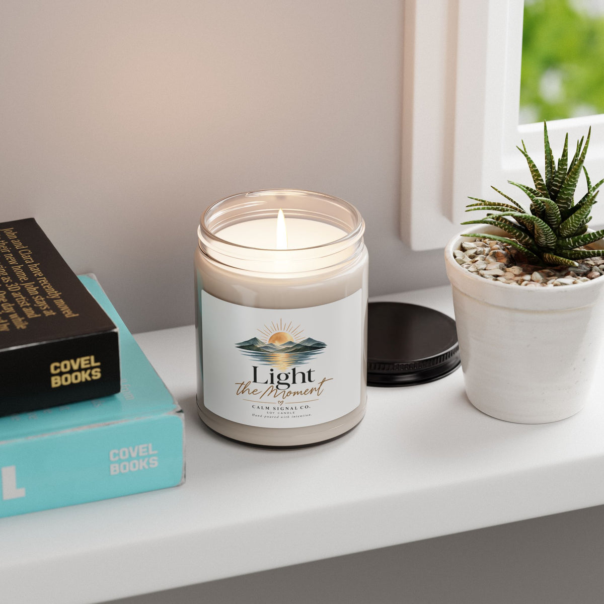 Light the Moment Soy Candle | 9 oz Scented Candle