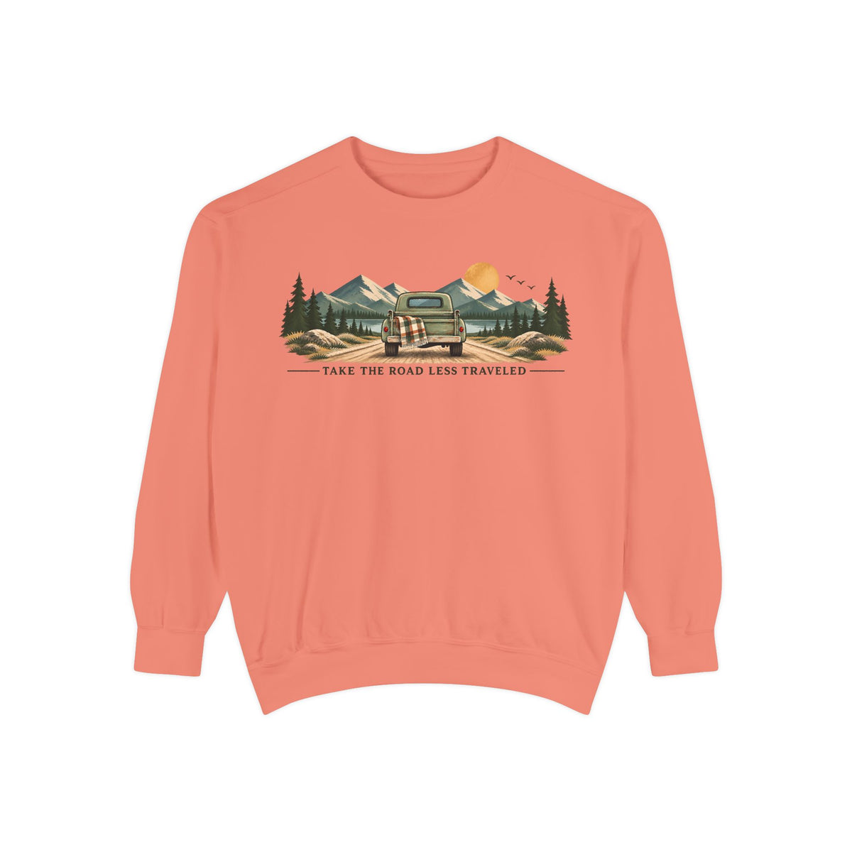 Vintage Truck Garment-Dyed Sweatshirt