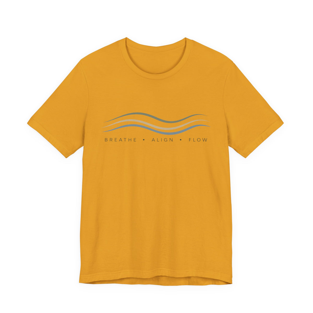 Breathe Align Flow Mindful Graphic T-Shirt