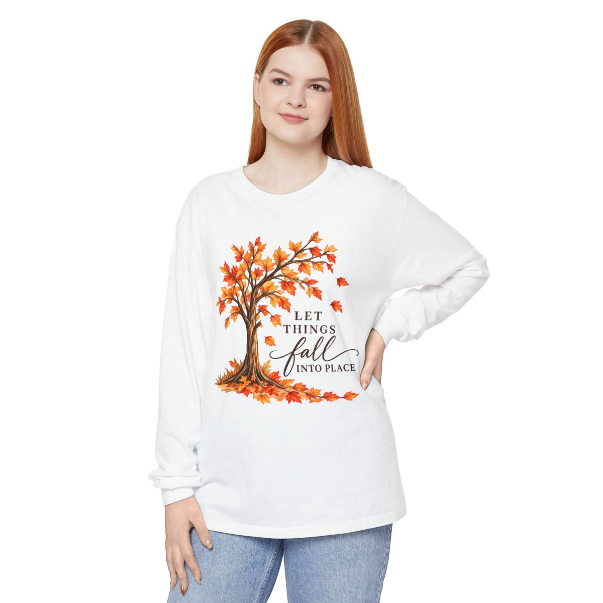 Let Things Fall Into Place Long Sleeve Tee
