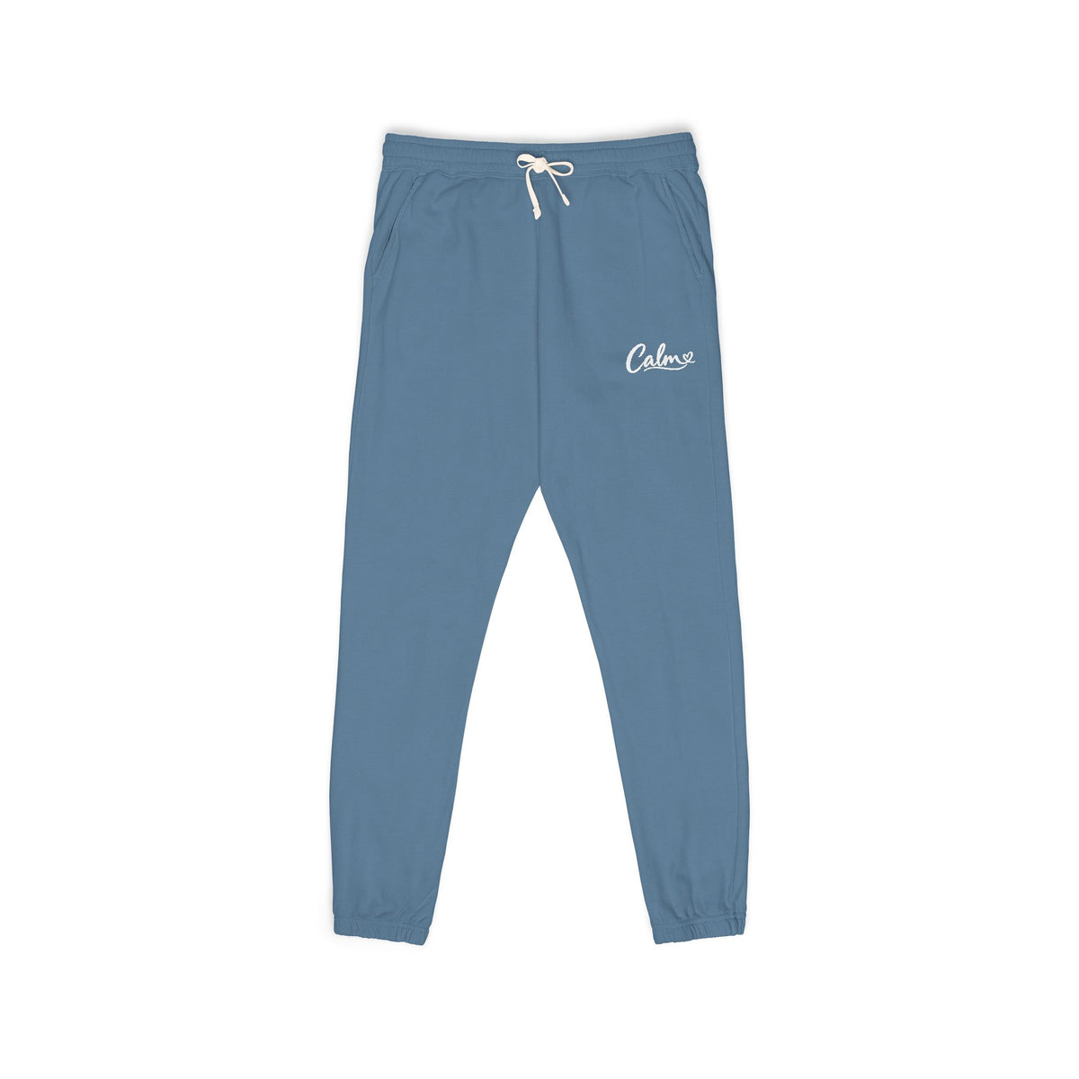 Garment-Dyed Fleece Sweatpants — Relaxed Joggers