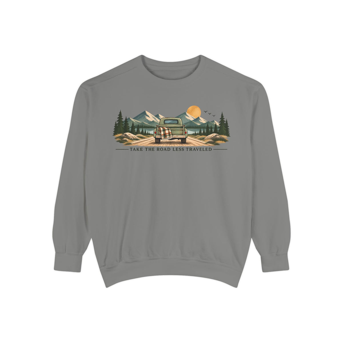 Vintage Truck Garment-Dyed Sweatshirt