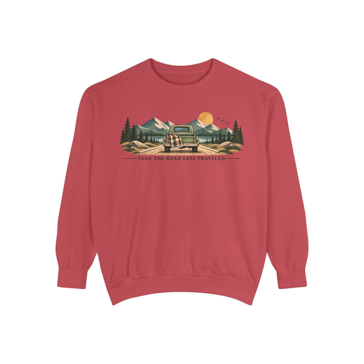 Vintage Truck Garment-Dyed Sweatshirt