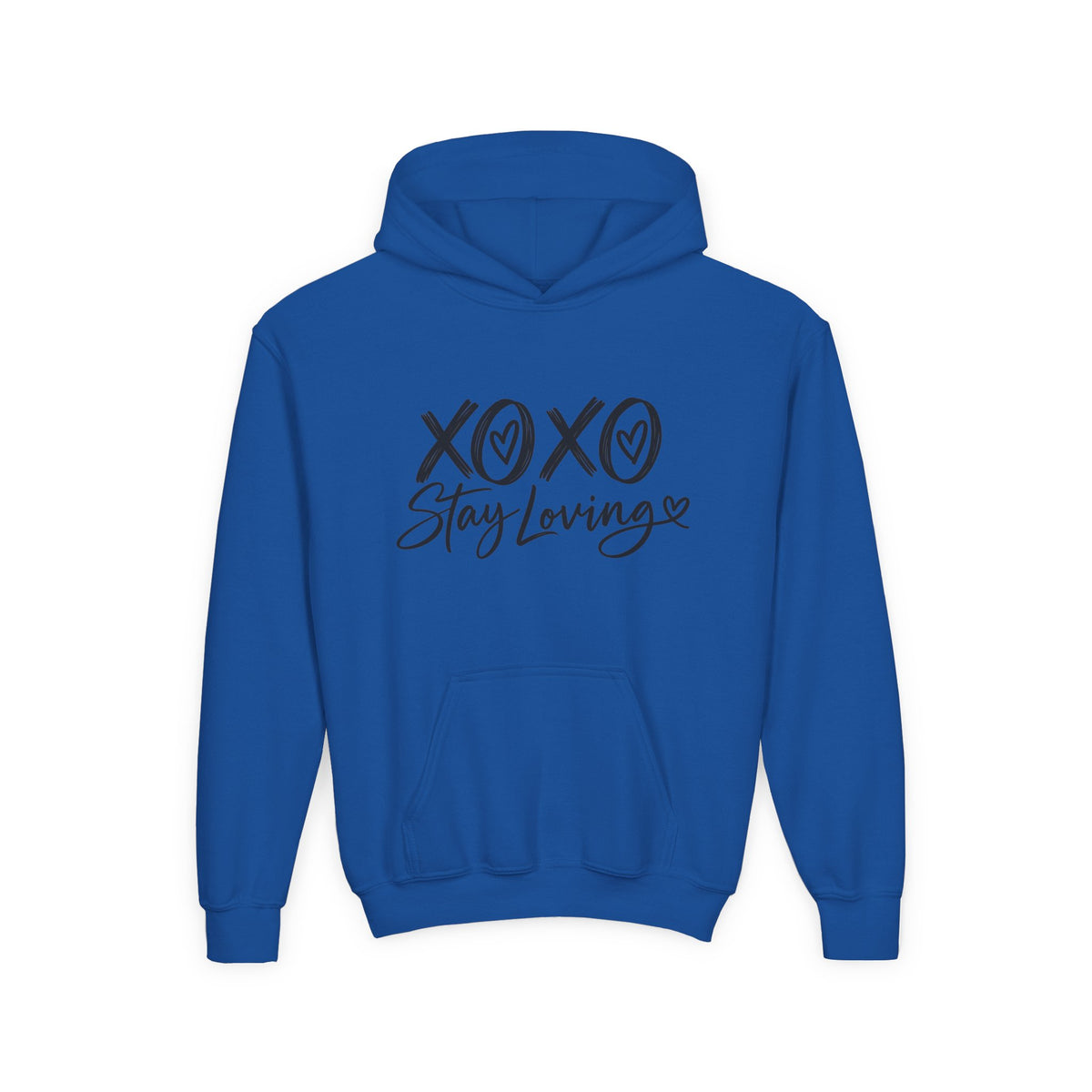 XOXO Stay Loving Youth Hoodie | Kids Graphic Pullover