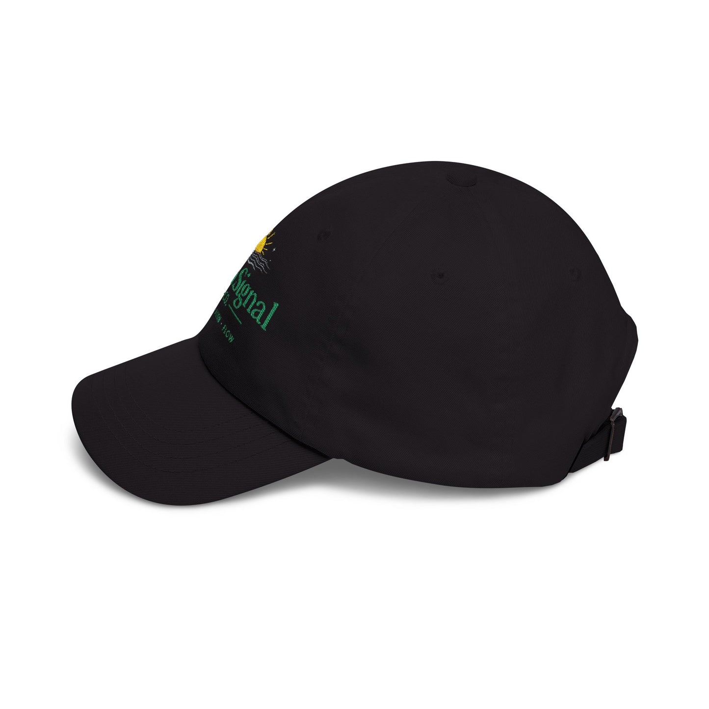 Dad Cap — Calm Signal Co. “Breathe • Align • Flow” Embroidered Relaxation Hat
