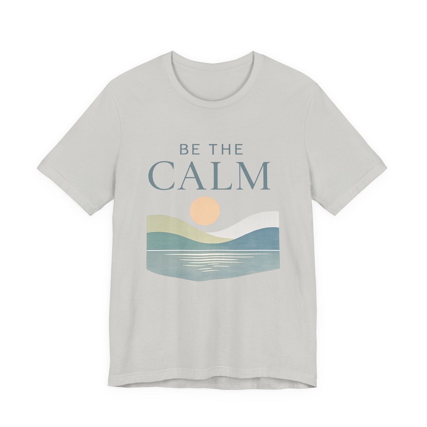 Be The Calm tee | Sunrise Wave Graphic T-Shirt