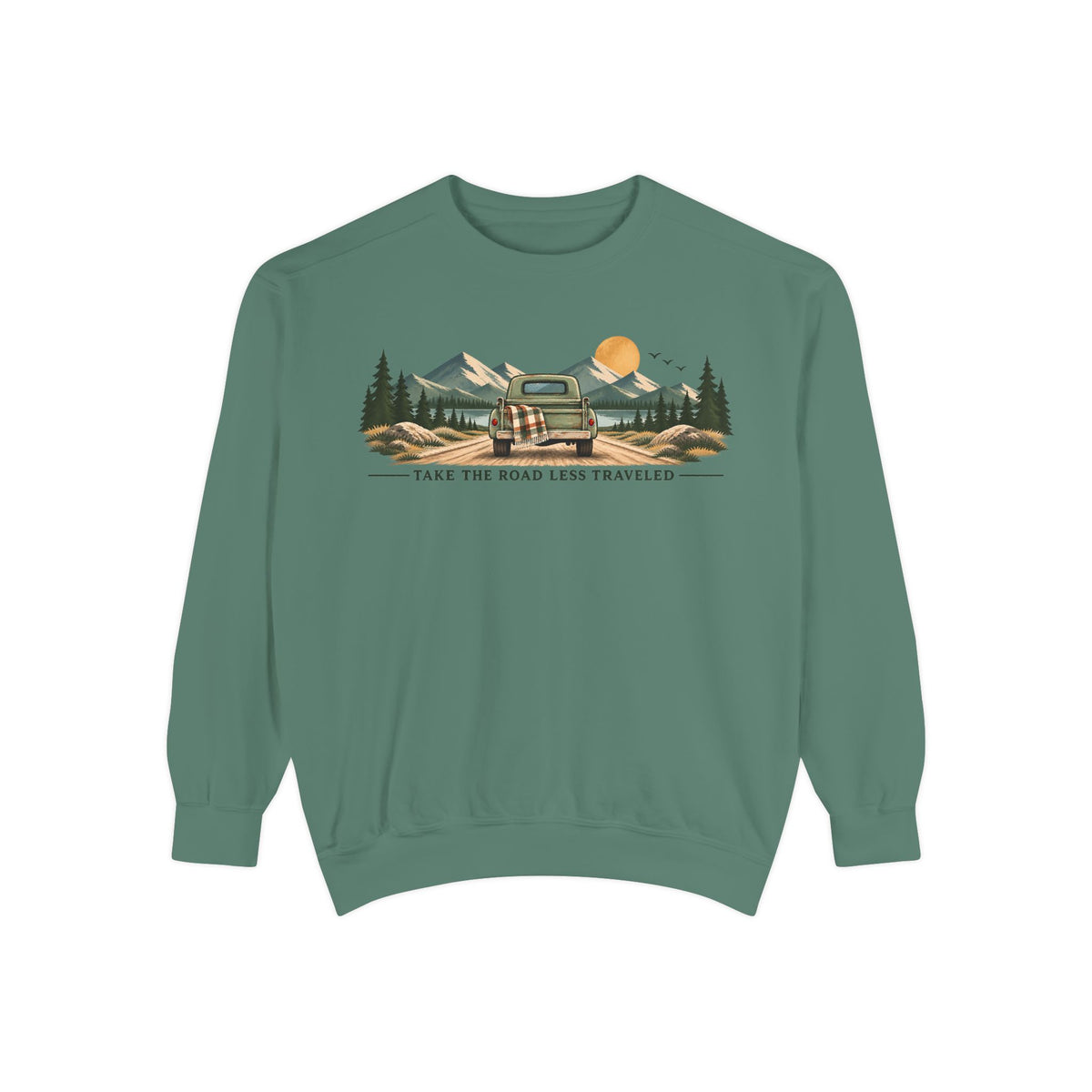 Vintage Truck Garment-Dyed Sweatshirt