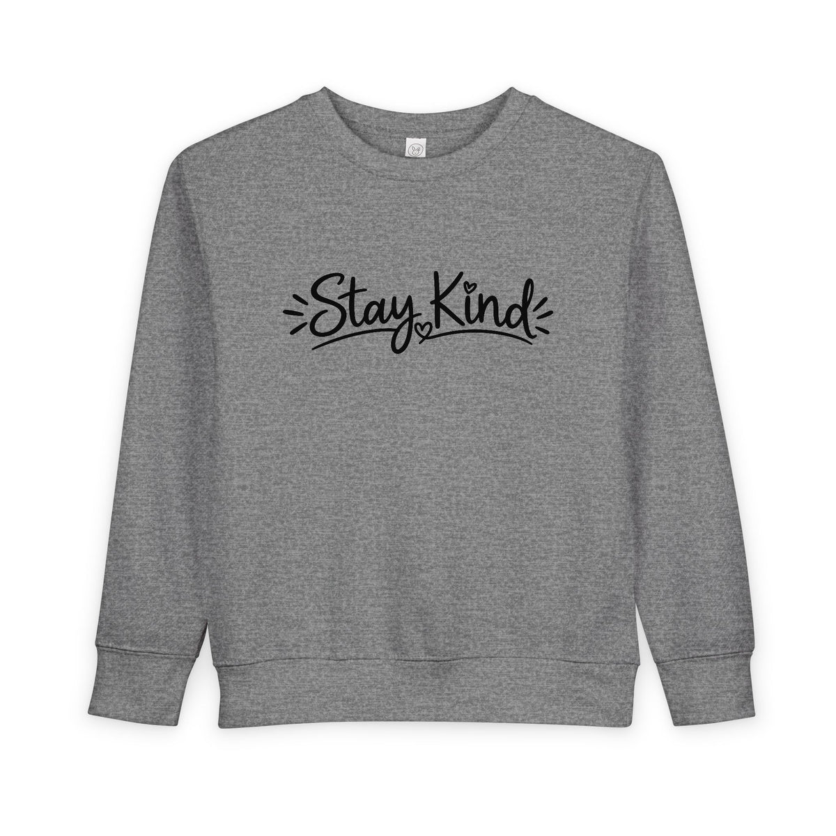 Stay Kind Toddler Sweatshirt –With optional Personalization