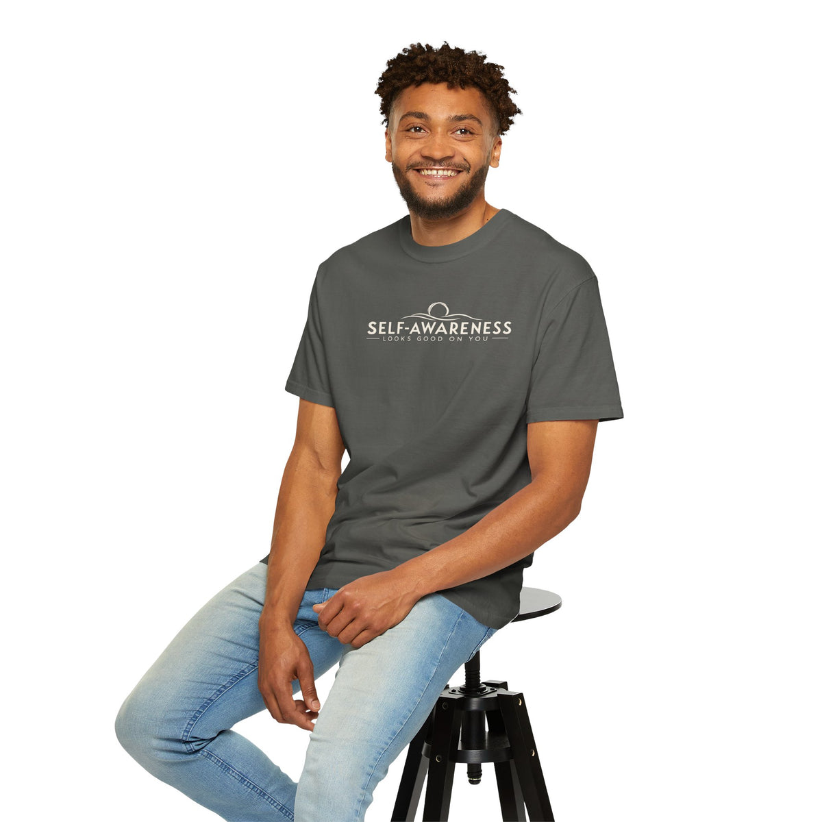 Self-Awareness Looks Good On You Garment-Dyed T-Shirt