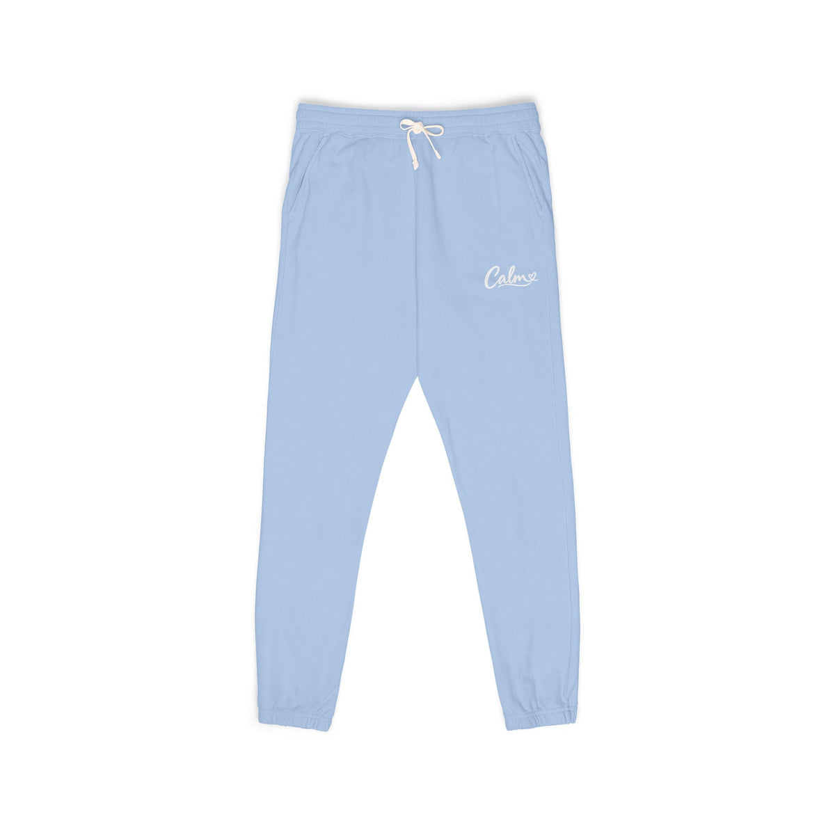 Garment-Dyed Fleece Sweatpants — Relaxed Joggers