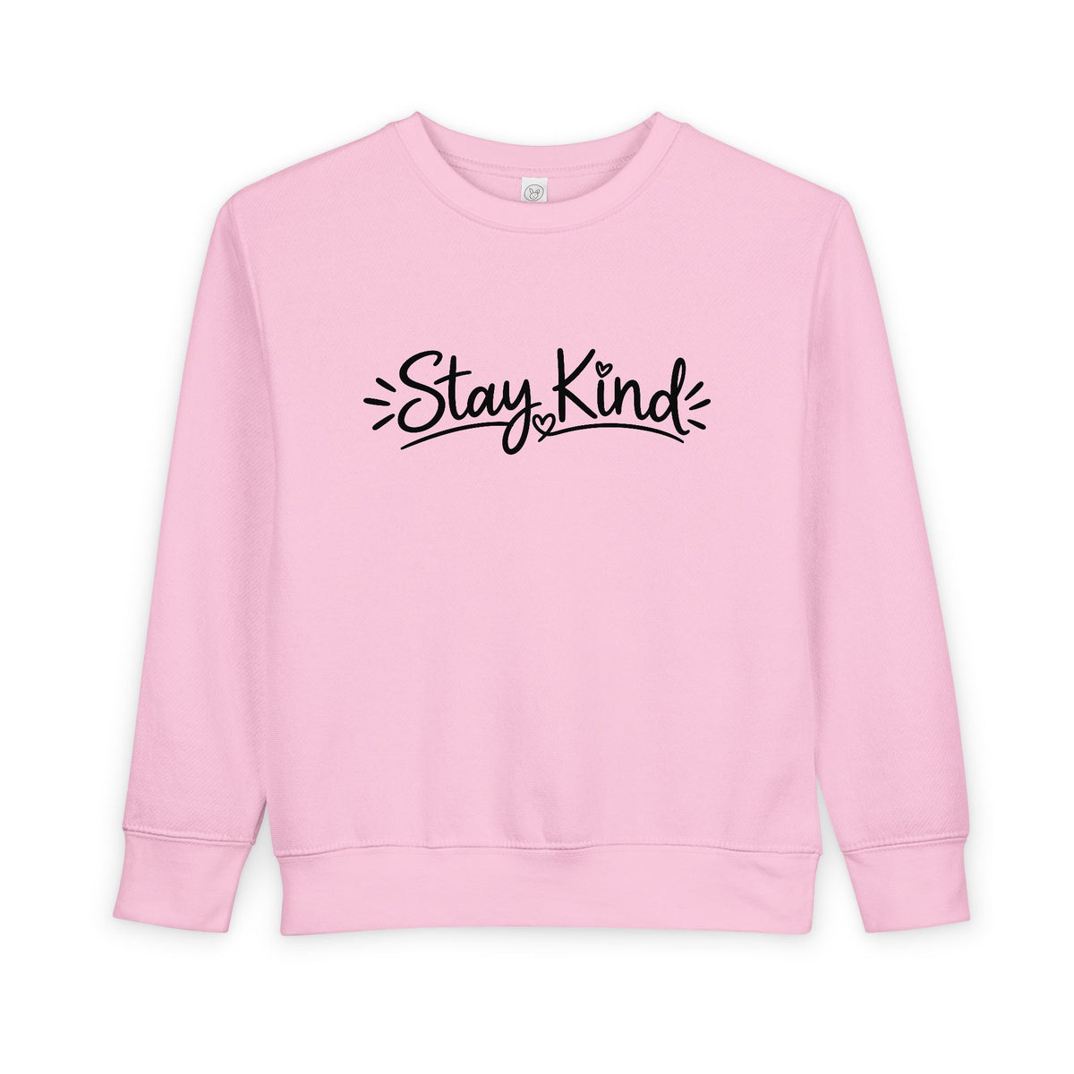 Stay Kind Toddler Sweatshirt –With optional Personalization