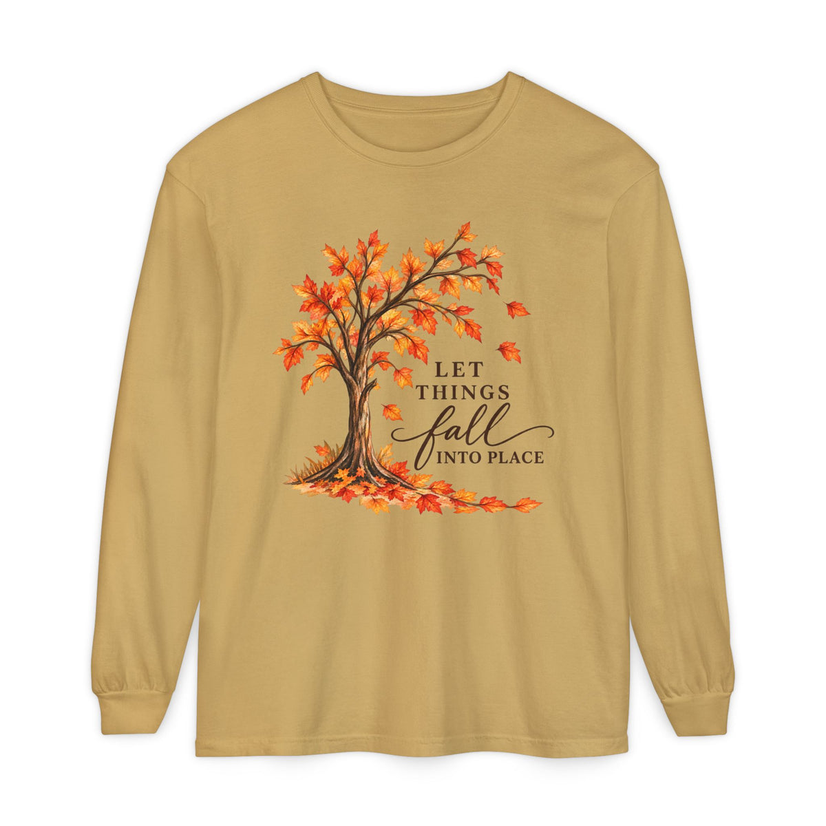 Let Things Fall Into Place Long Sleeve Tee