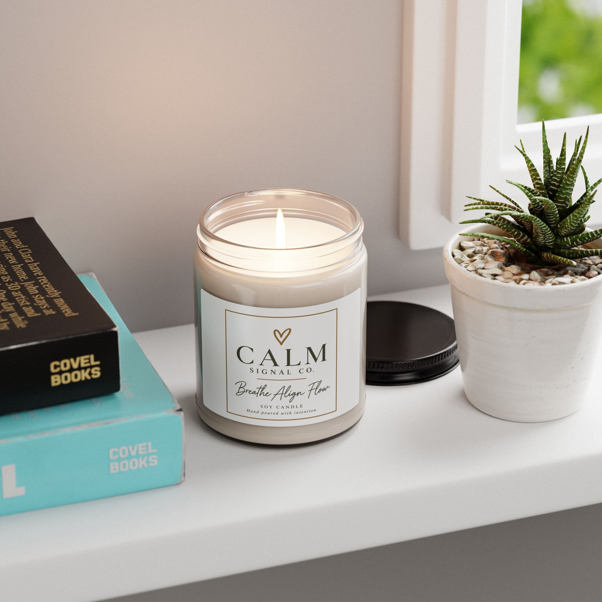Calm Moments Soy Candle | 9 oz Scented Candle