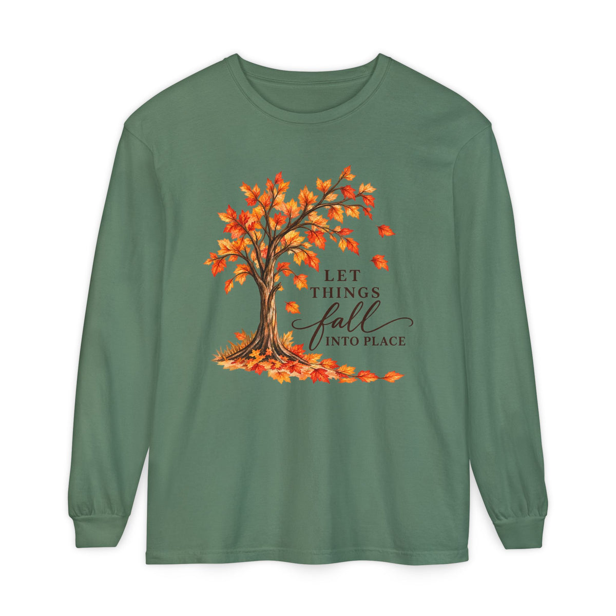 Let Things Fall Into Place Long Sleeve Tee