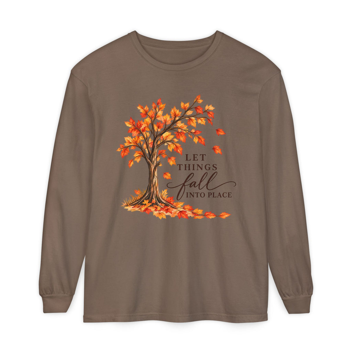 Let Things Fall Into Place Long Sleeve Tee