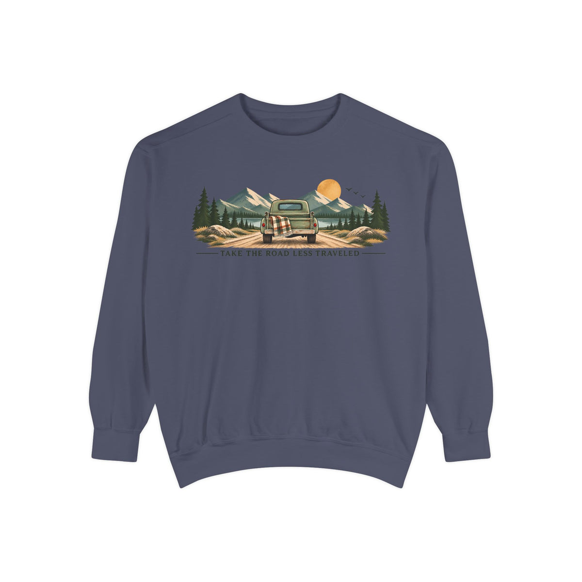 Vintage Truck Garment-Dyed Sweatshirt