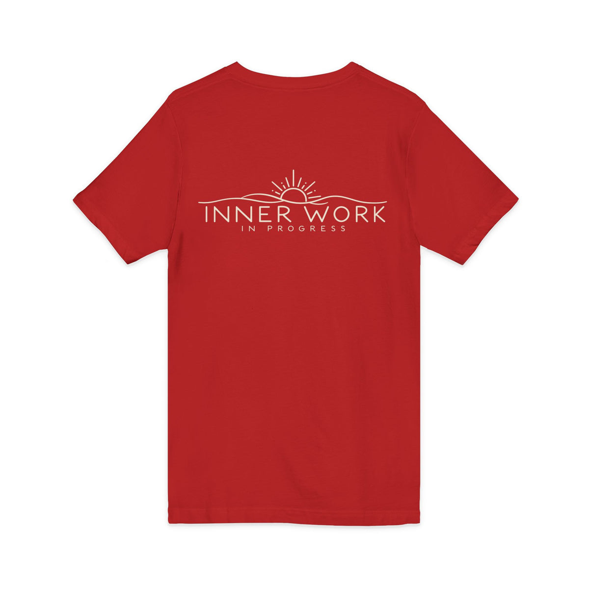 Self Aware-ish V-Neck Tee | Inner Work In Progress Graphic
