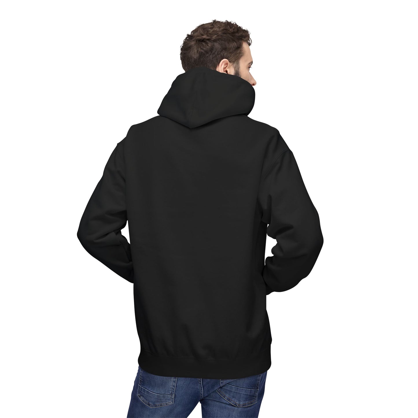 Calm Signal Hoodie – Breathe, Rise, Flow Meditation Pullover