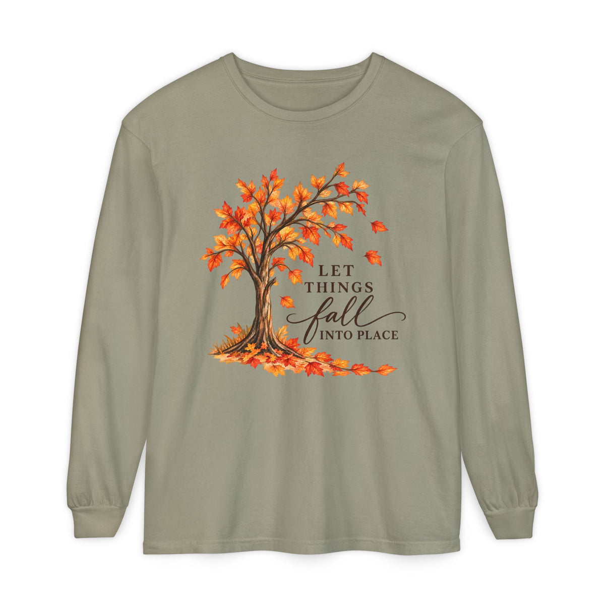 Let Things Fall Into Place Long Sleeve Tee