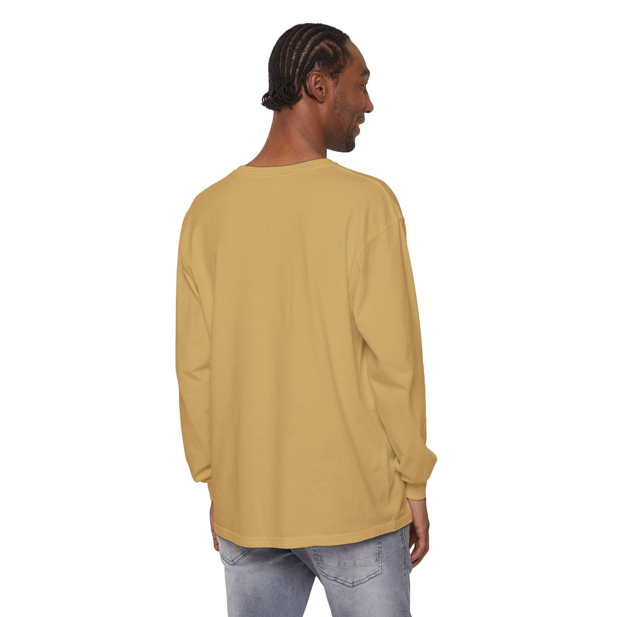 Stay Grounded white  lettering Long Sleeve Tee