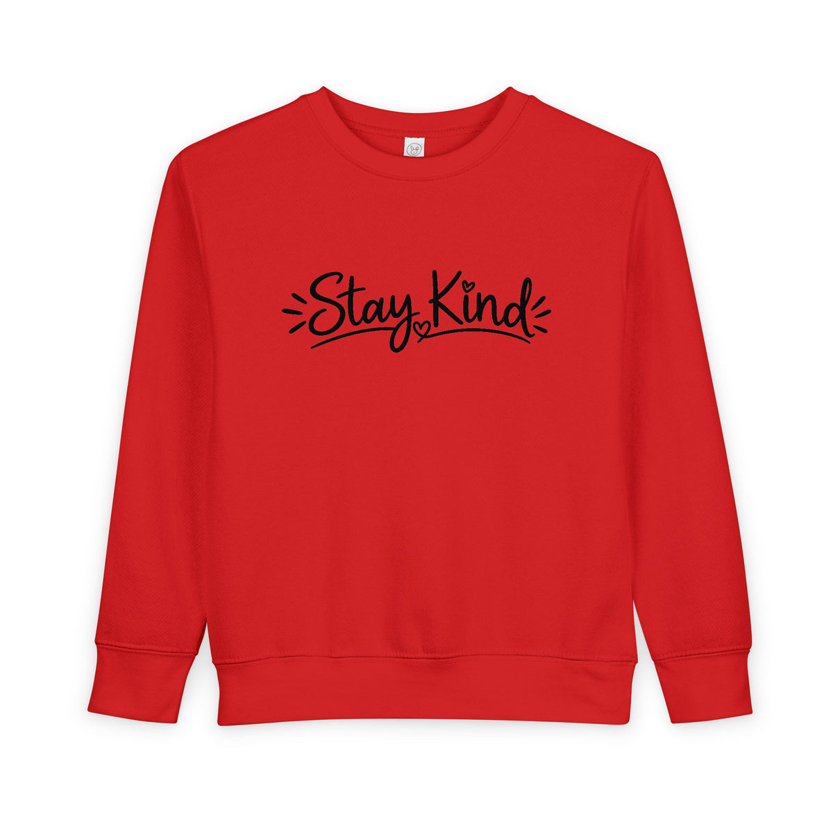 Stay Kind Toddler Sweatshirt –With optional Personalization