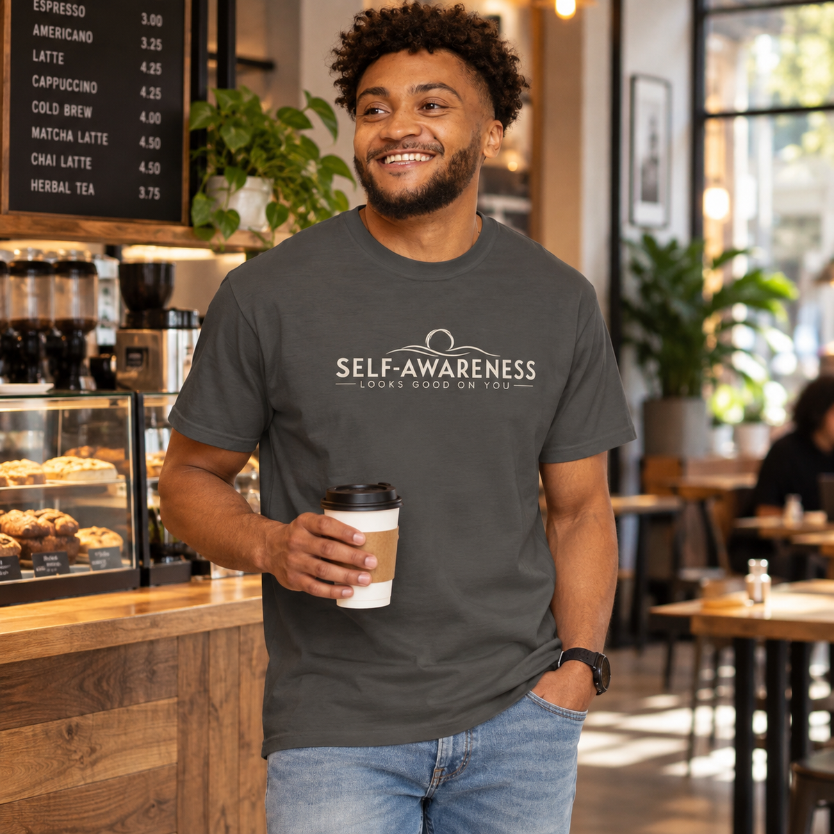 Self-Awareness Looks Good On You Garment-Dyed T-Shirt
